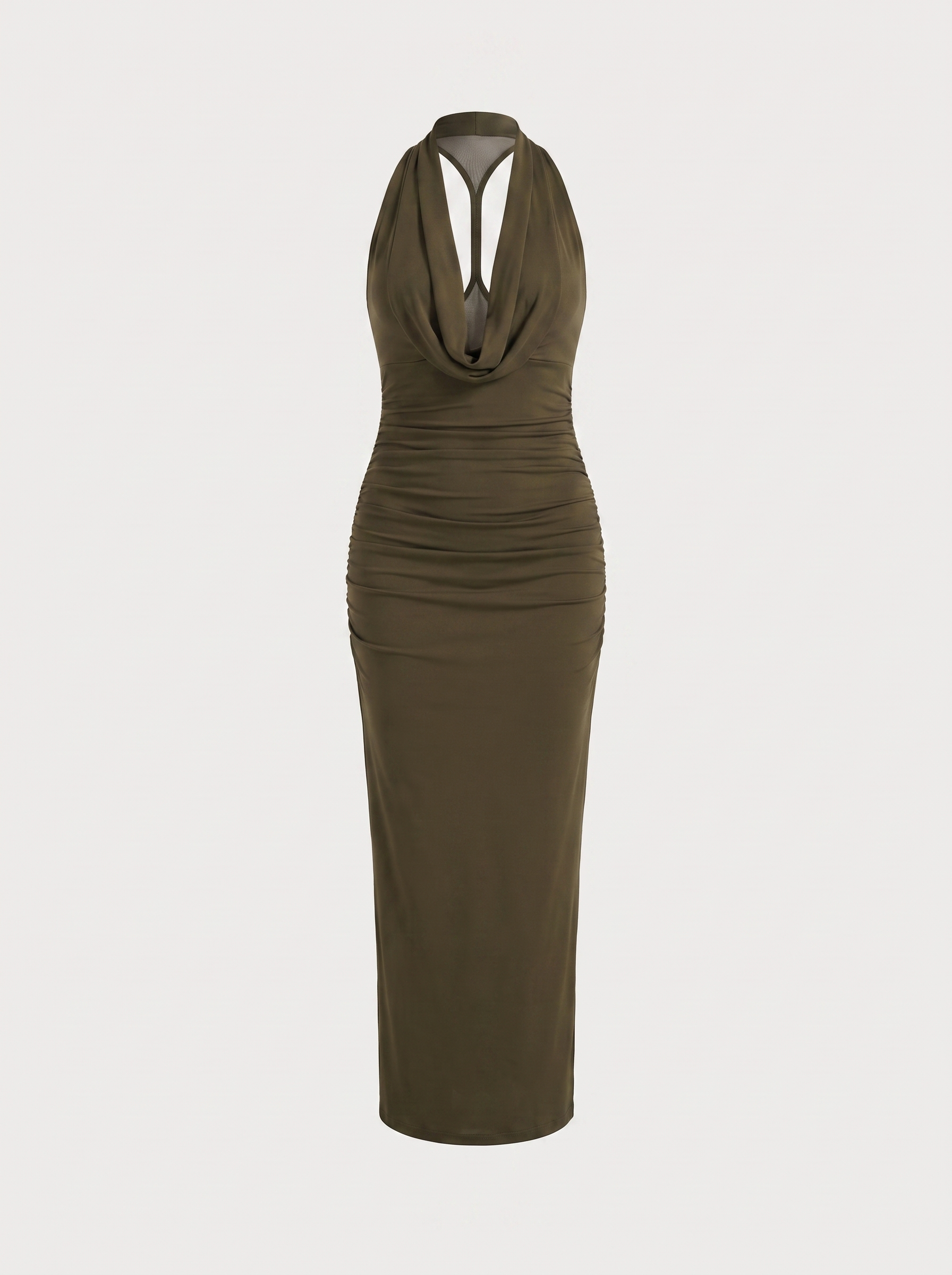 Cowl Neck Maxi Dress