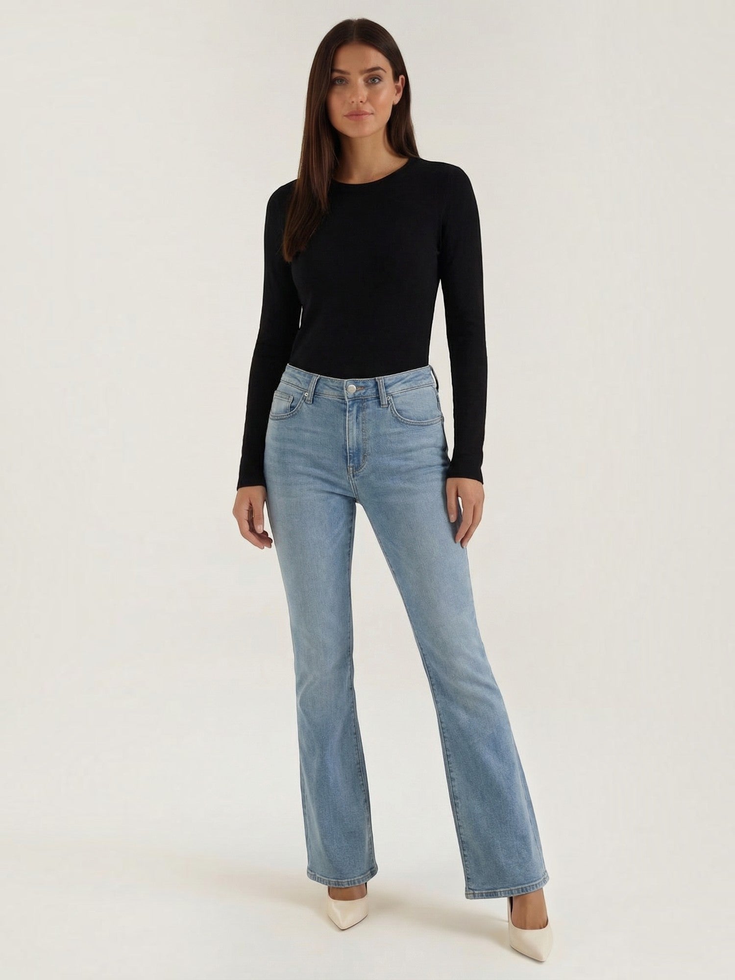 Classic Ribbed Long Sleeve Top