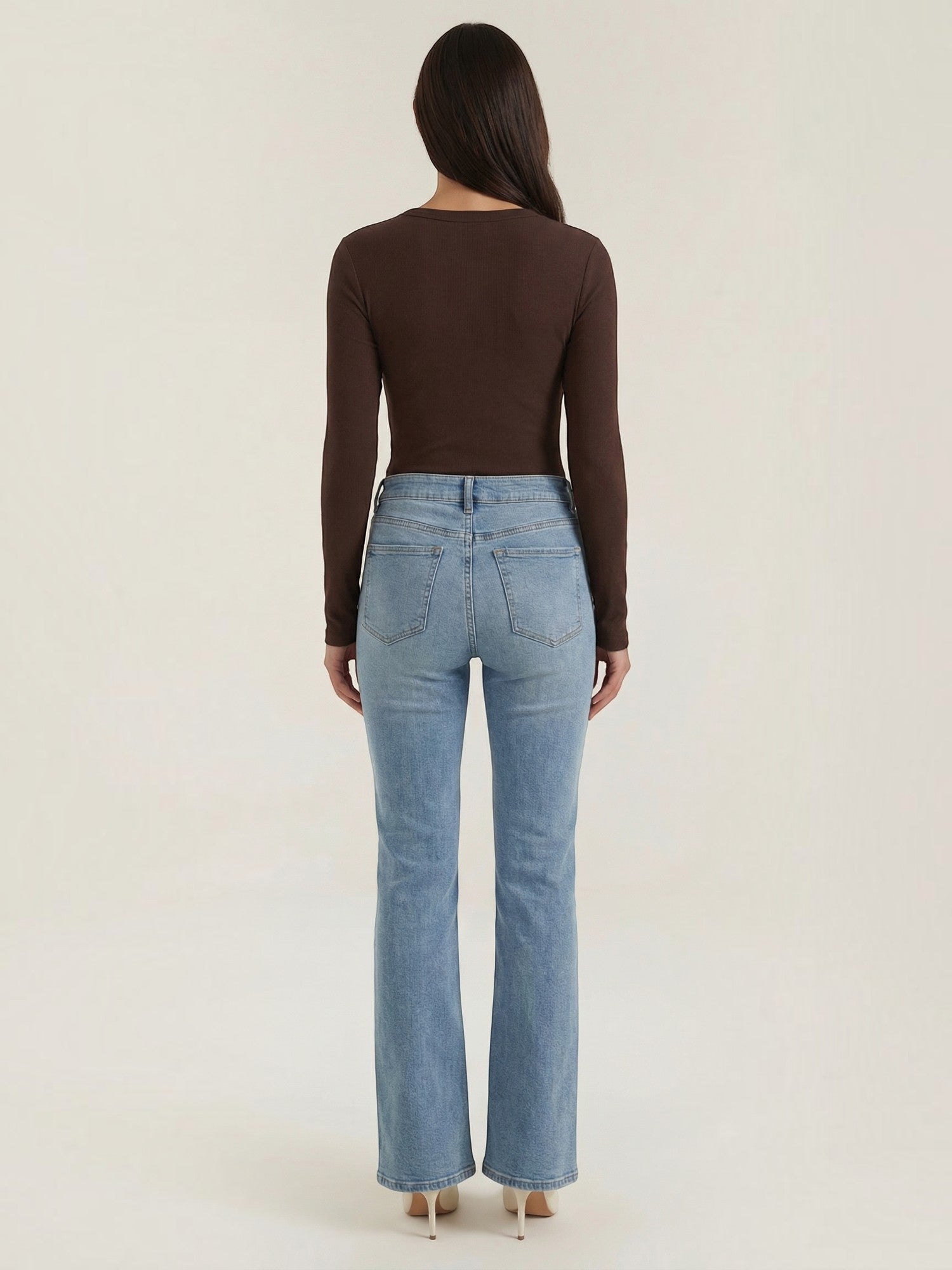 Classic Ribbed Long Sleeve Top