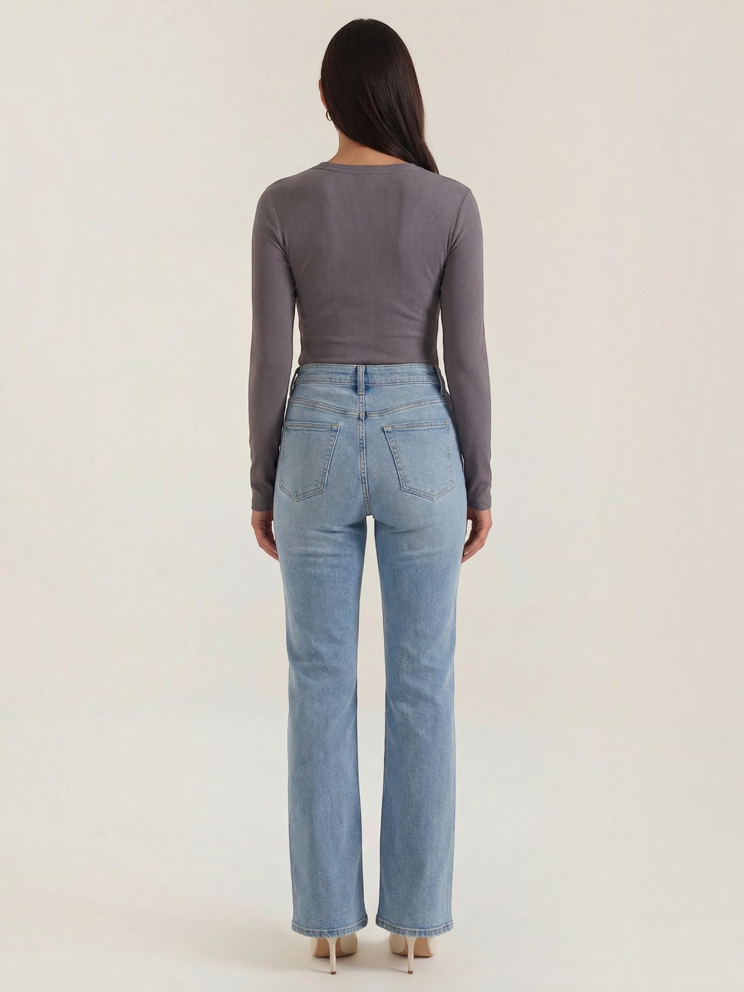 Classic Ribbed Long Sleeve Top