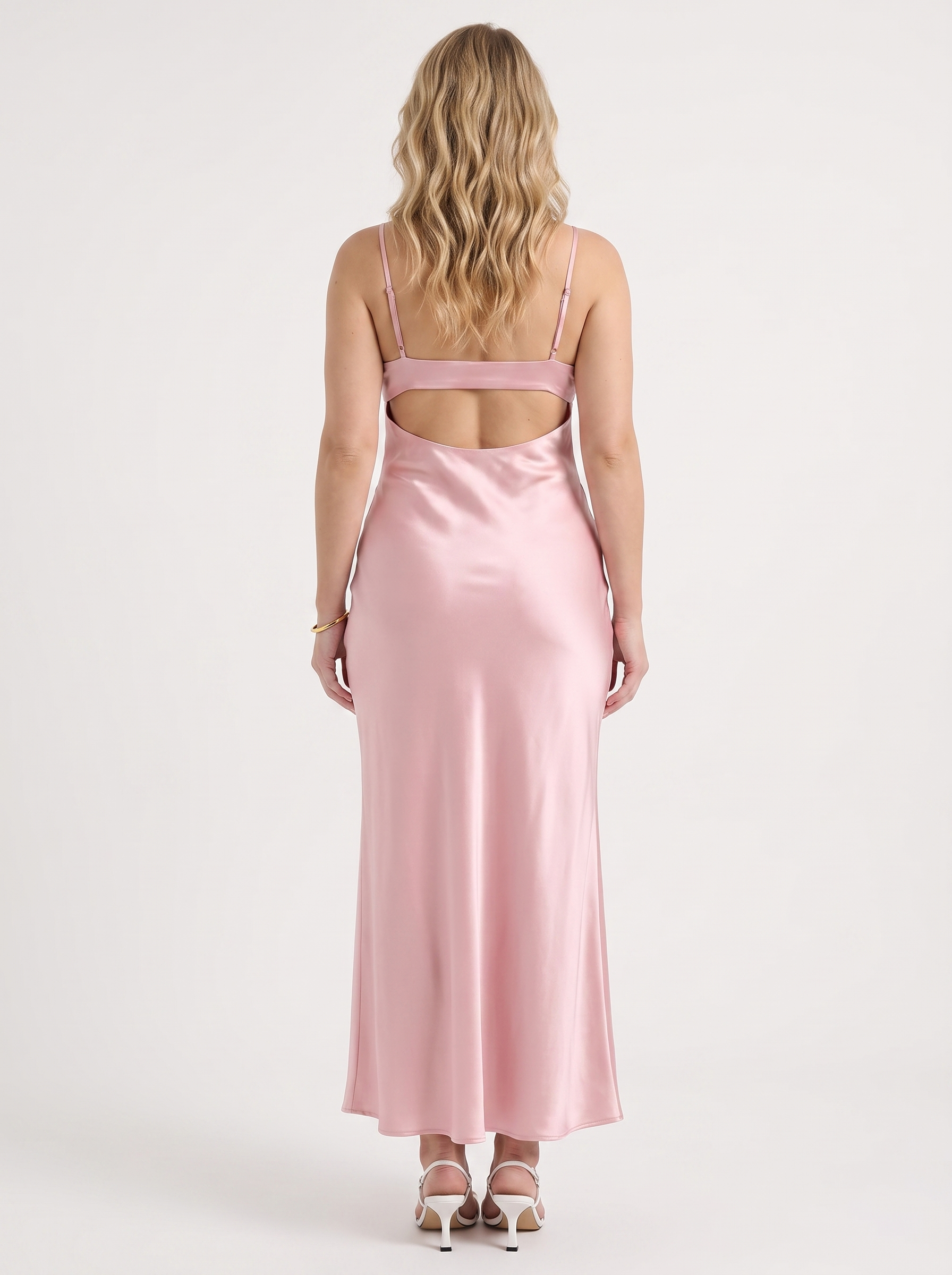 Tie-Front Maxi Dress with Cut-Out Detail