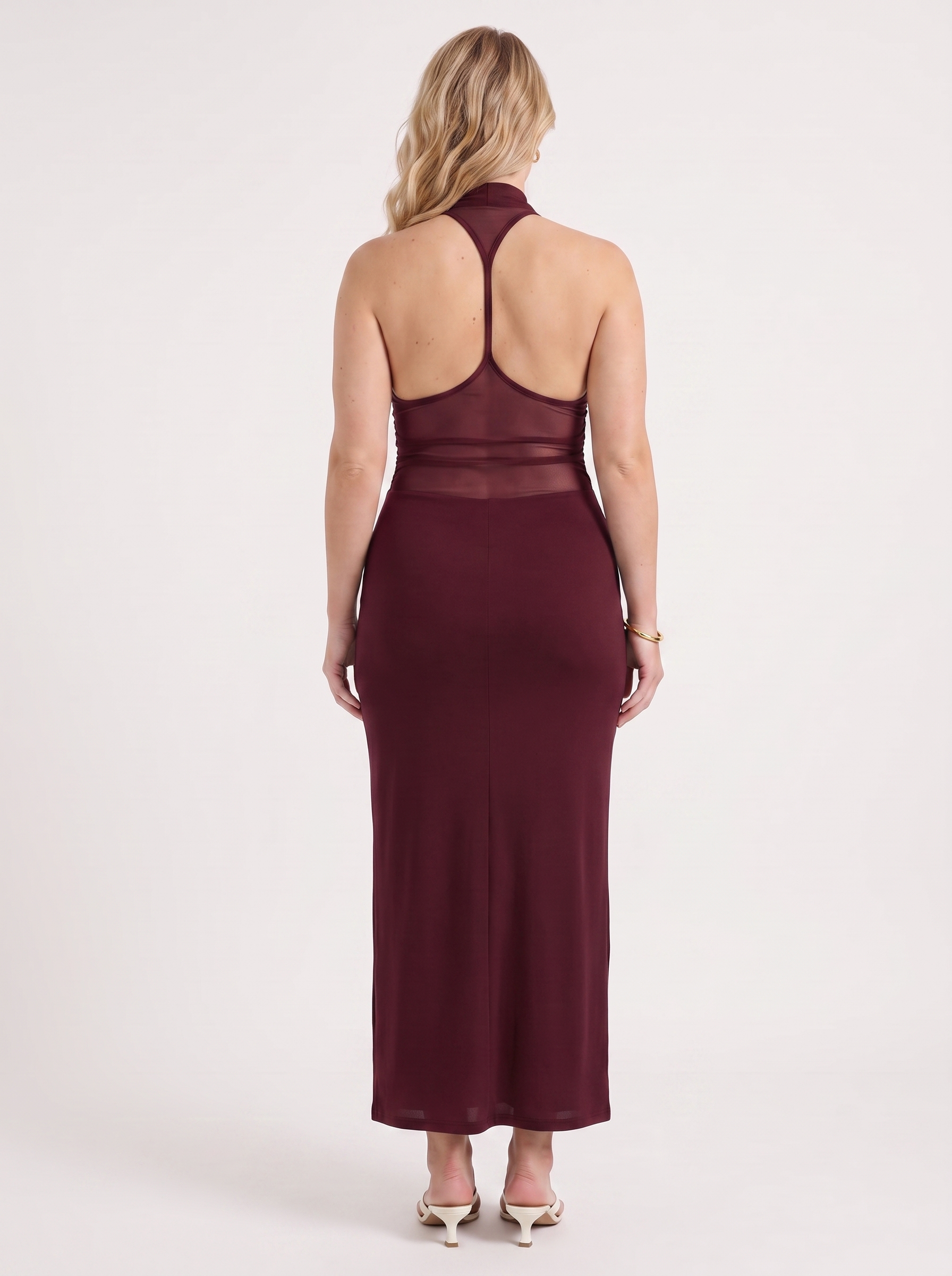 Cowl Neck Maxi Dress