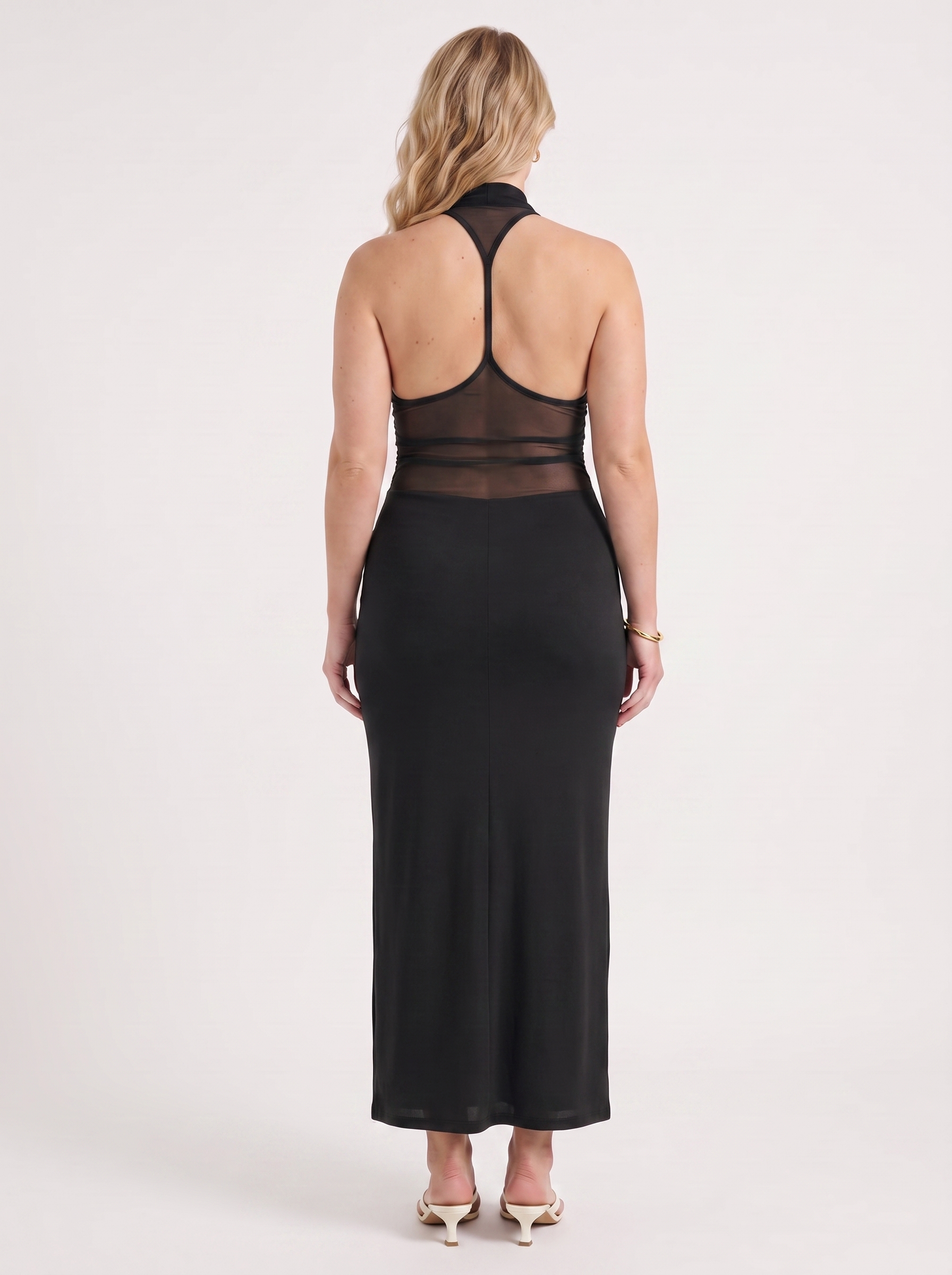Cowl Neck Maxi Dress