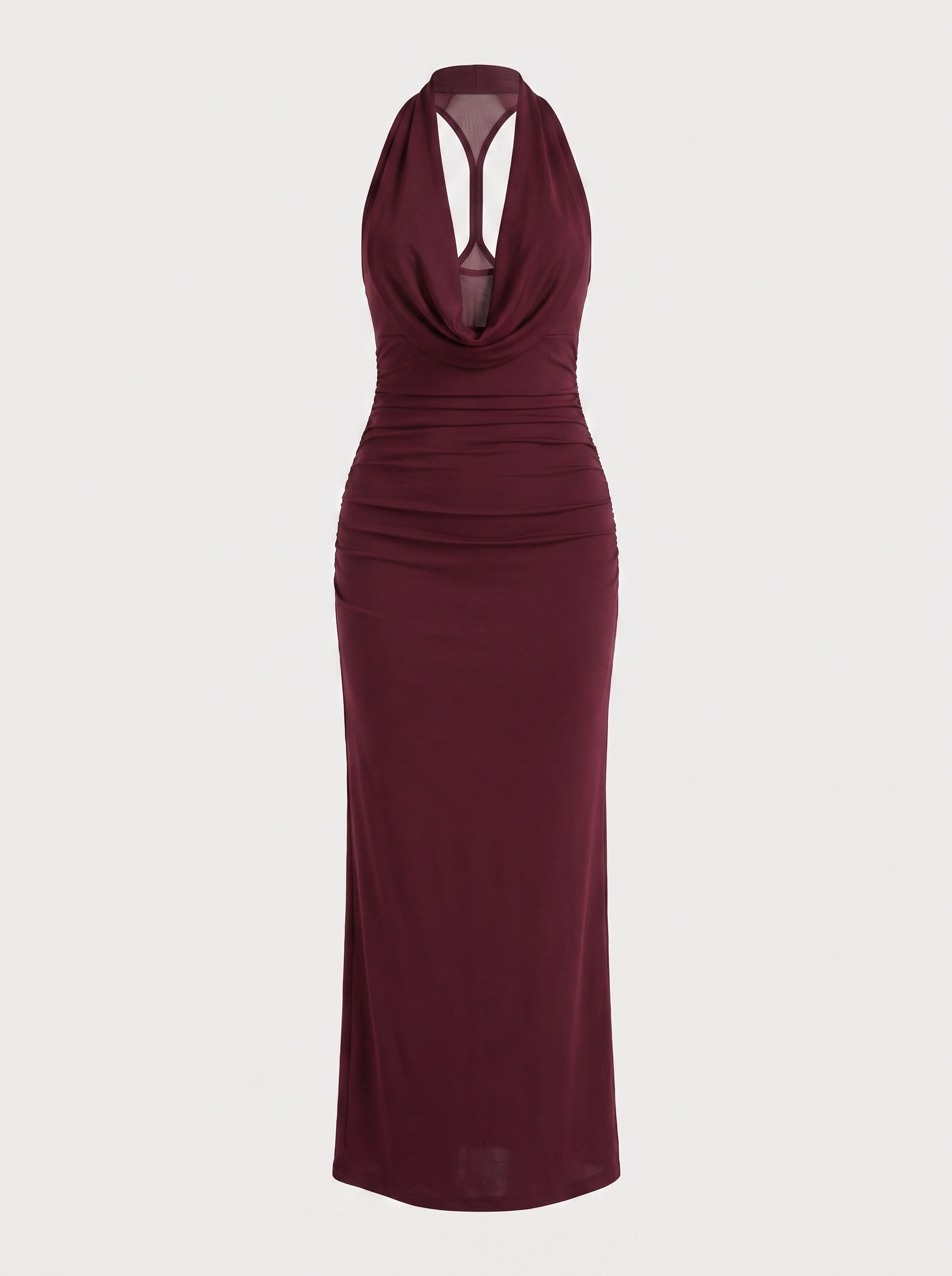 Cowl Neck Maxi Dress