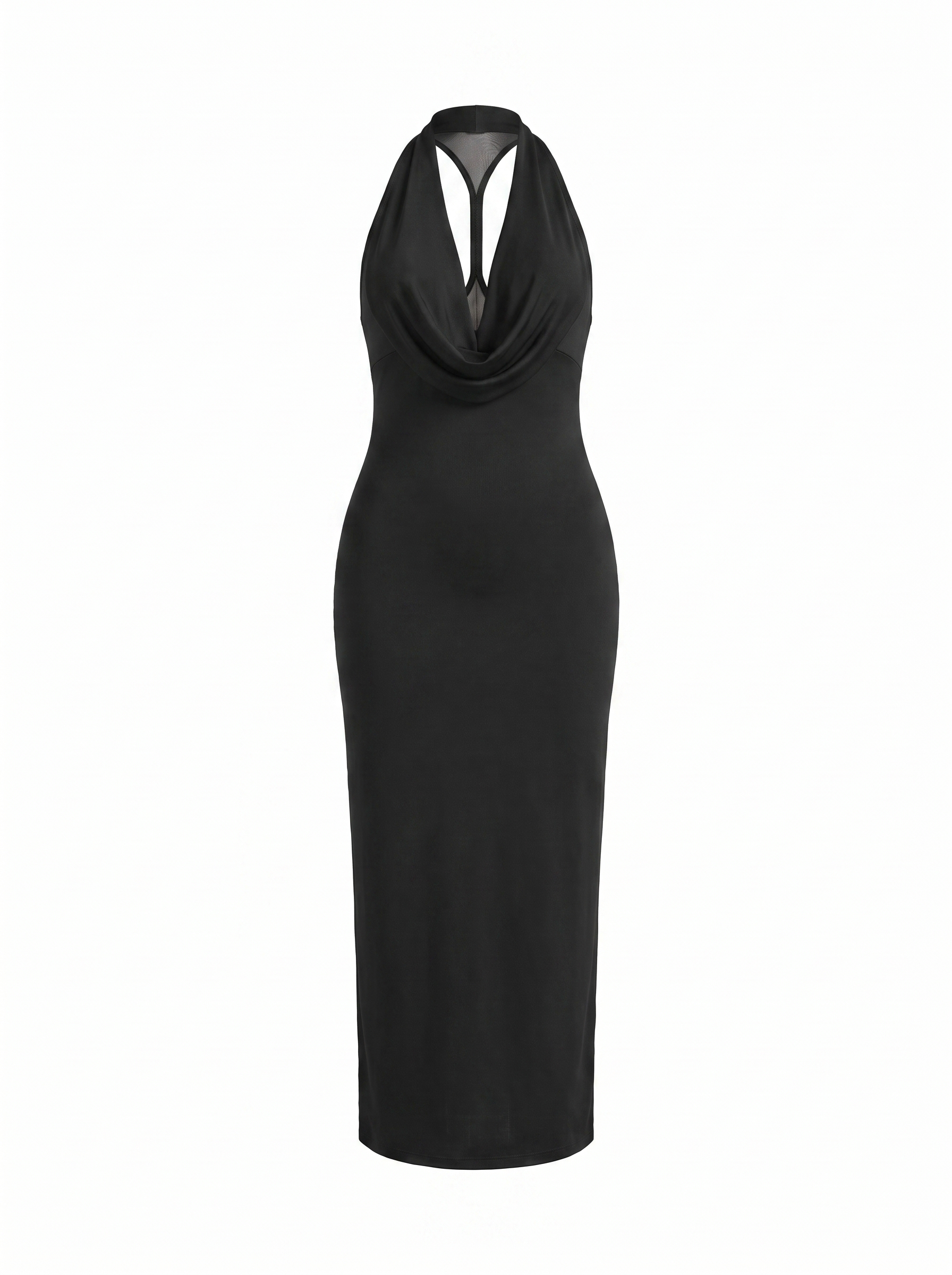 Cowl Neck Maxi Dress