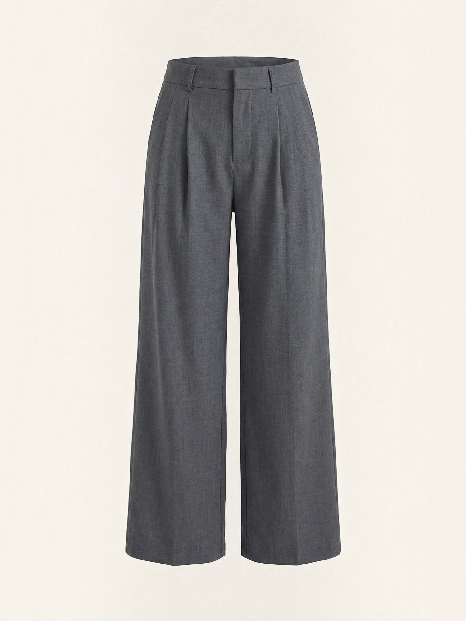 High Waist Wide Leg Trousers