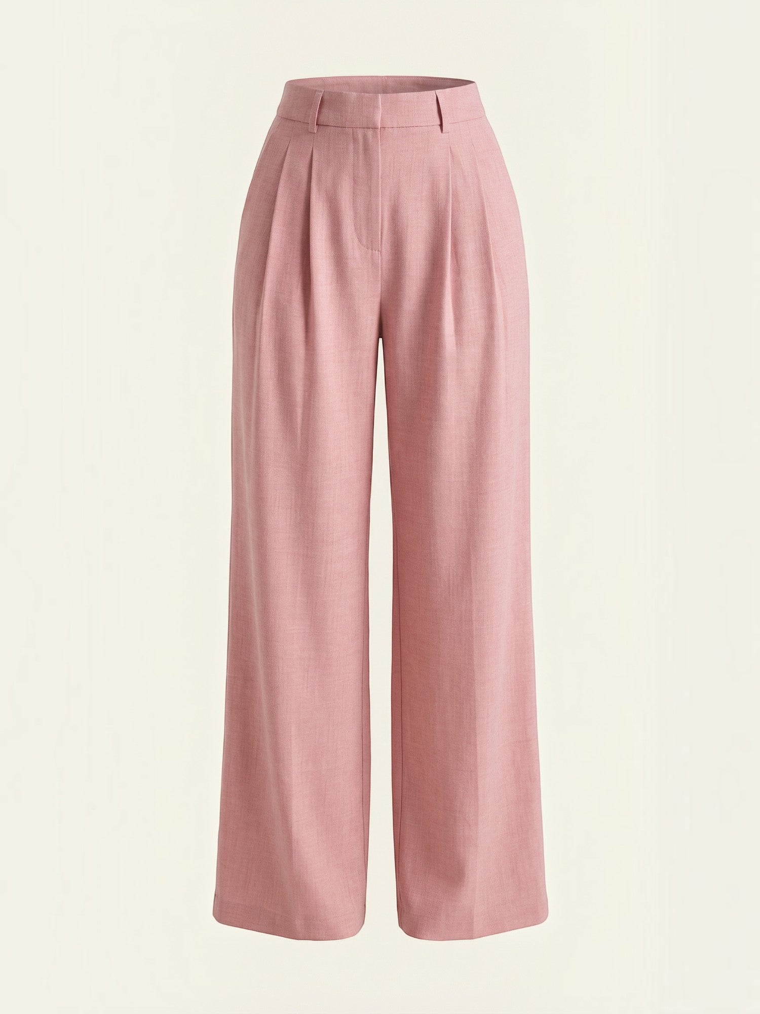 High Waist Wide Leg Trousers