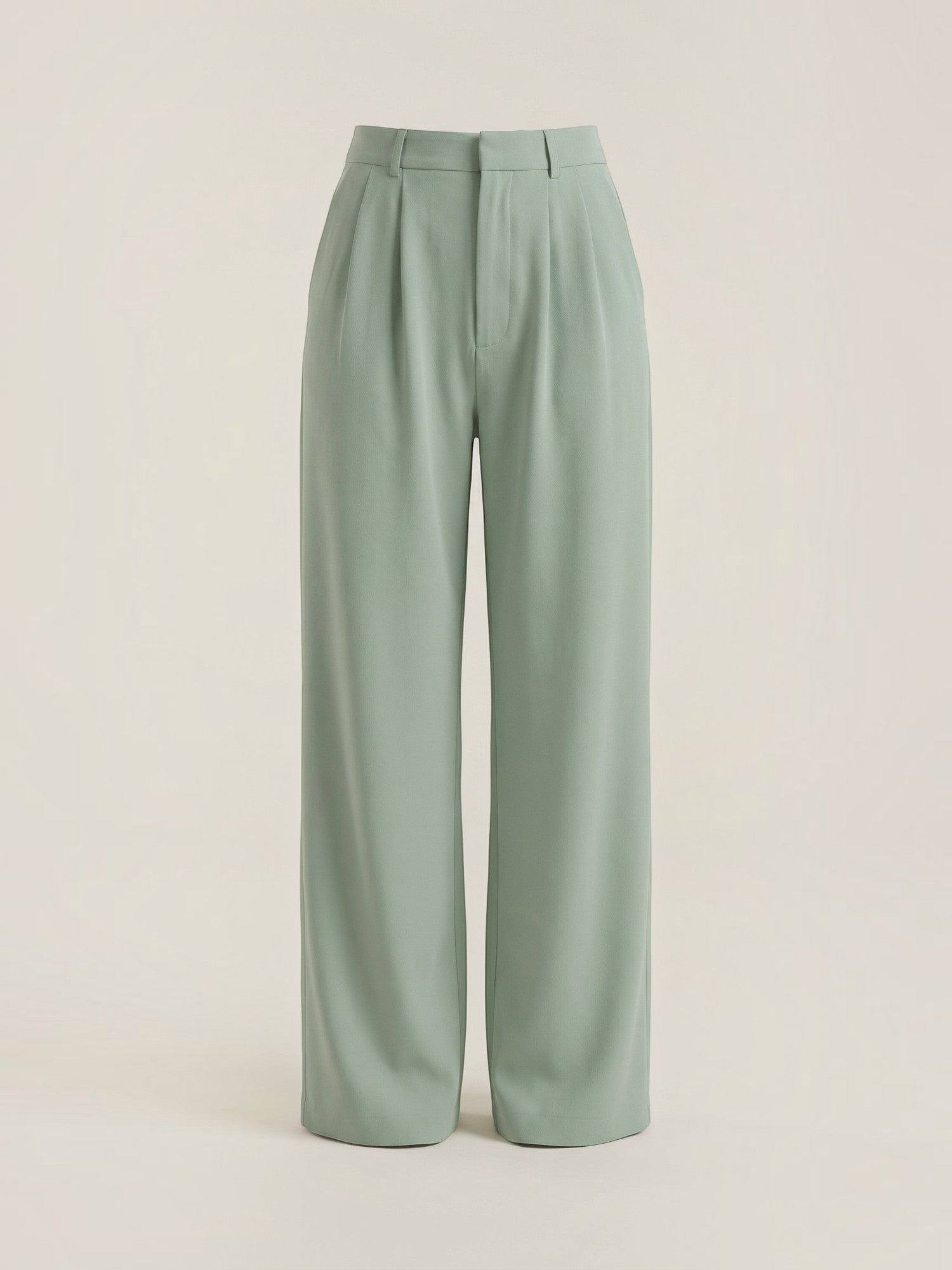 Straight Leg Tailored Trousers