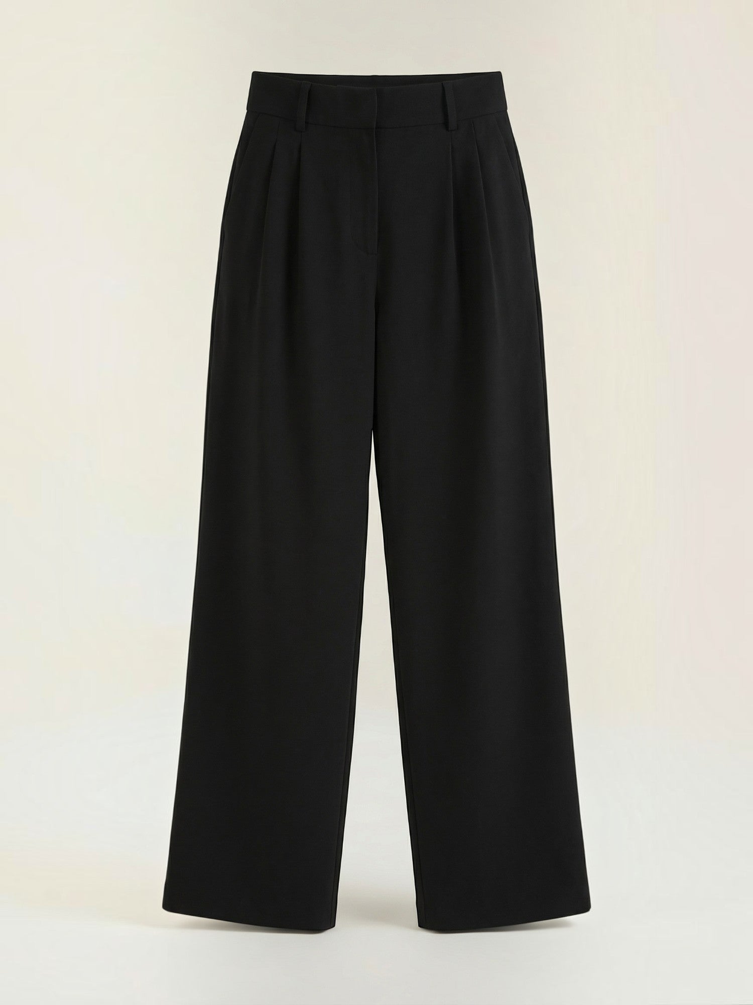 Straight Leg Tailored Trousers