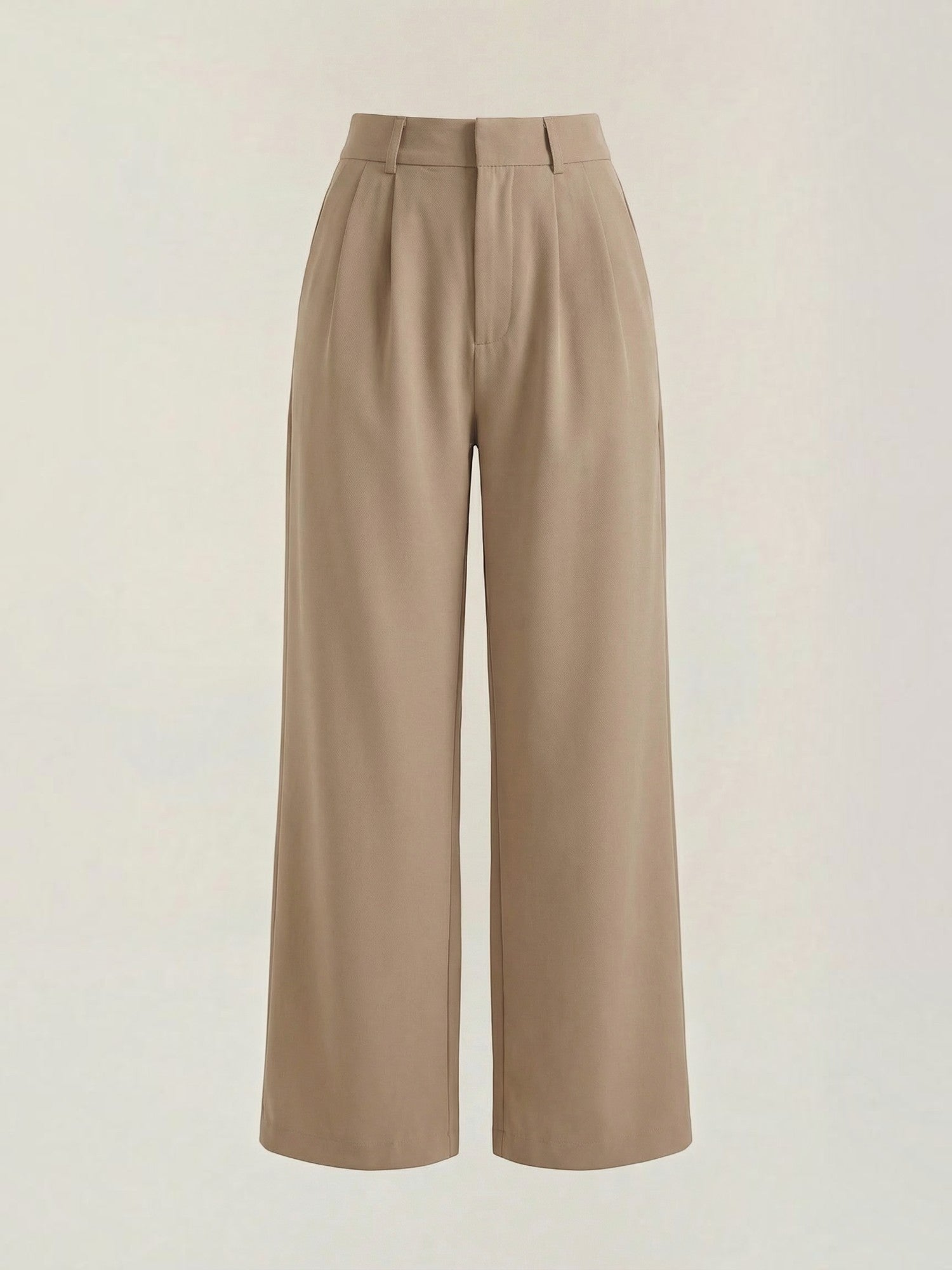 Straight Leg Tailored Trousers