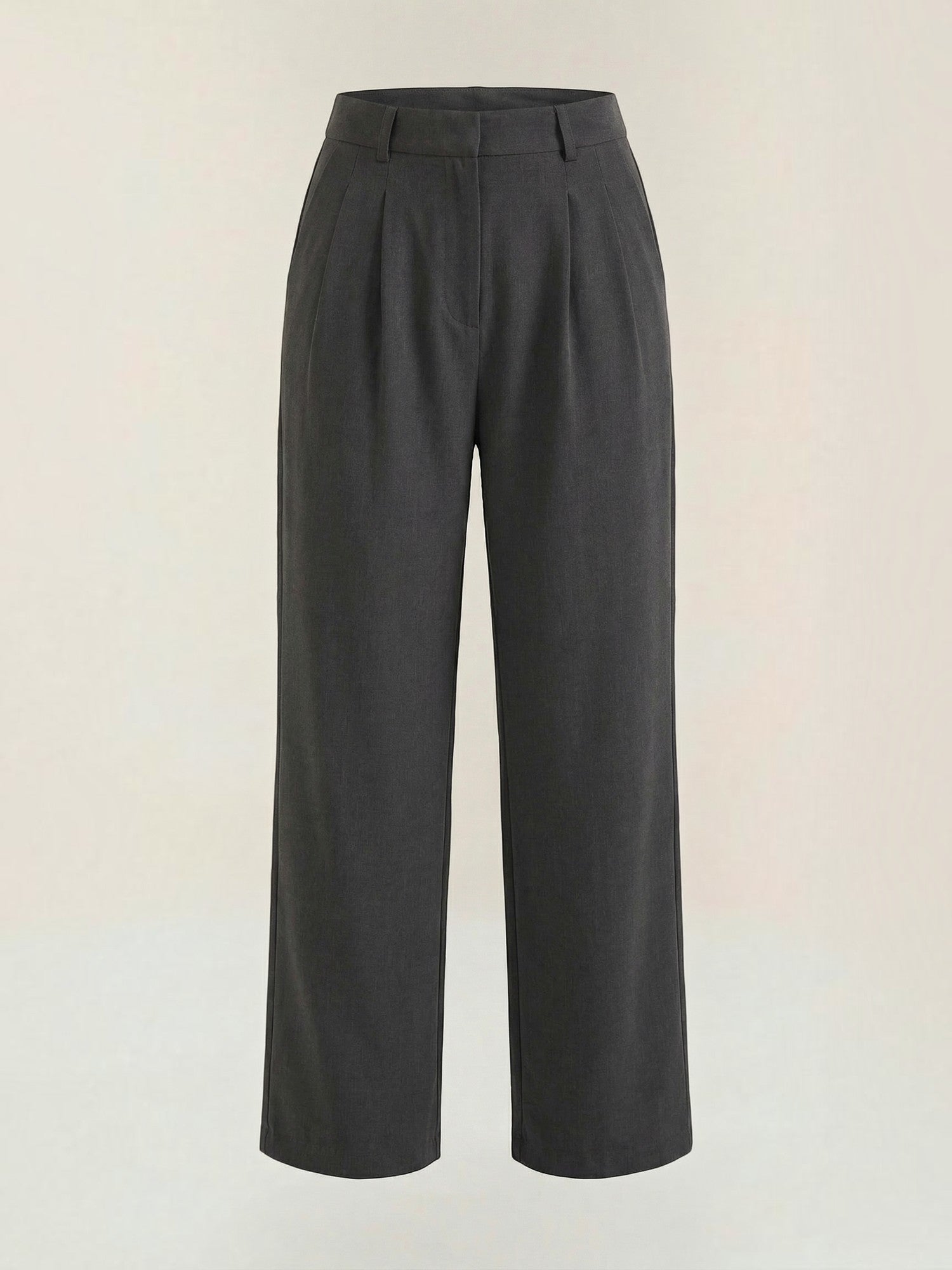 Straight Leg Tailored Trousers