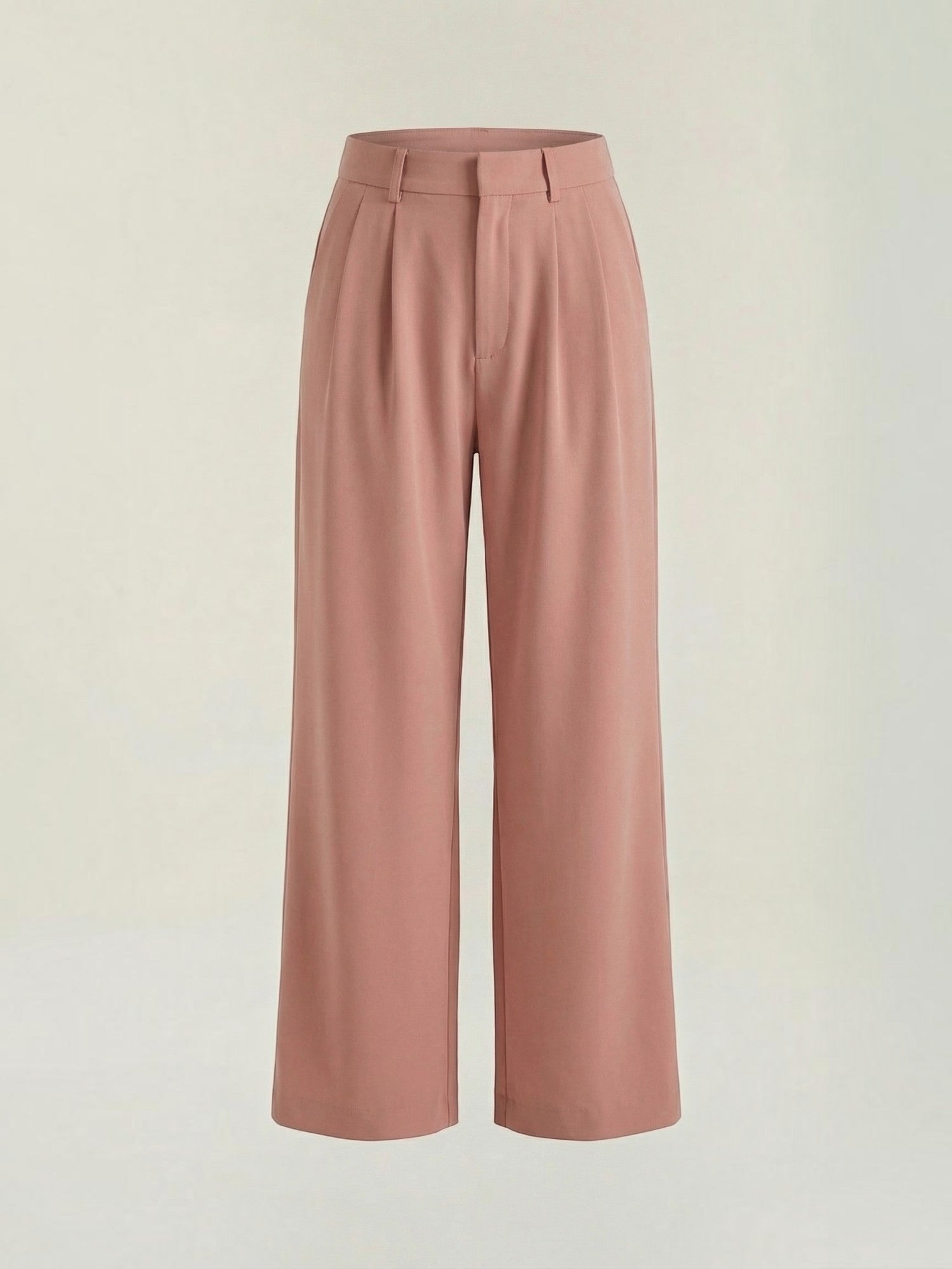 Straight Leg Tailored Trousers