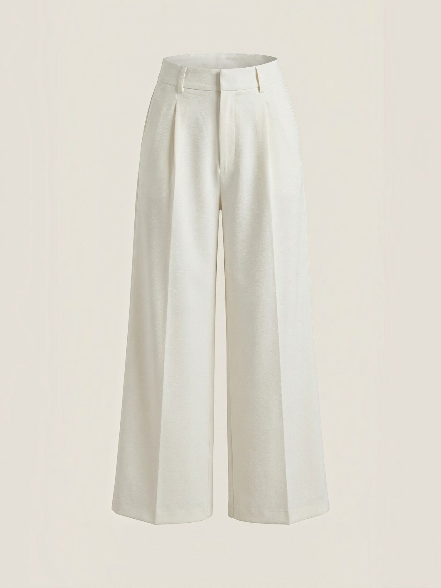 Straight Leg Tailored Trousers