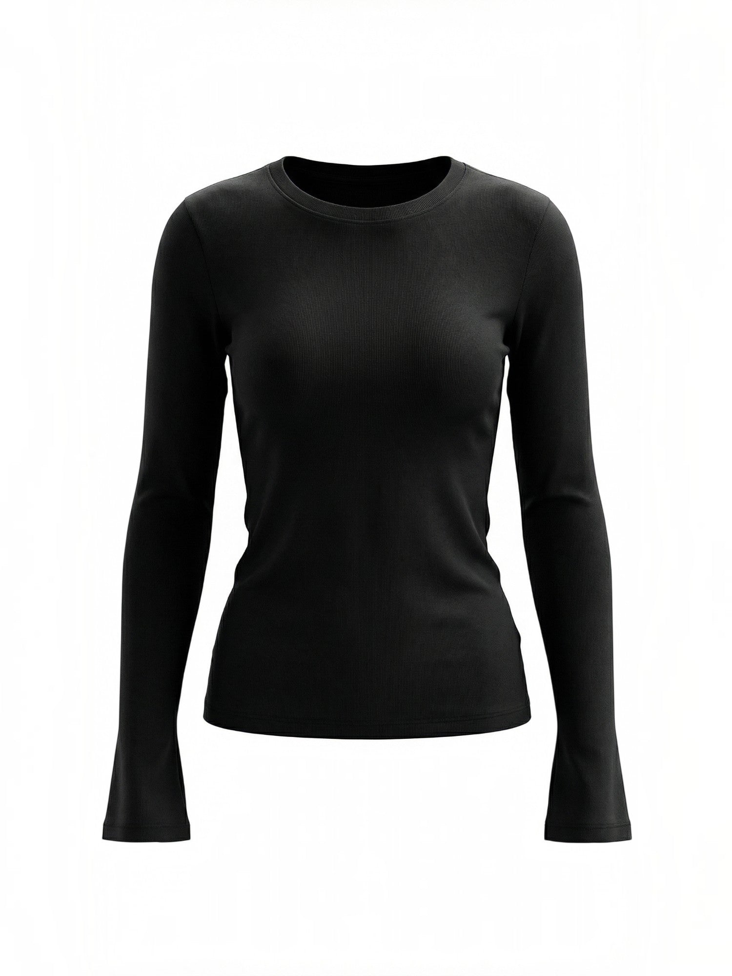 Classic Ribbed Long Sleeve Top