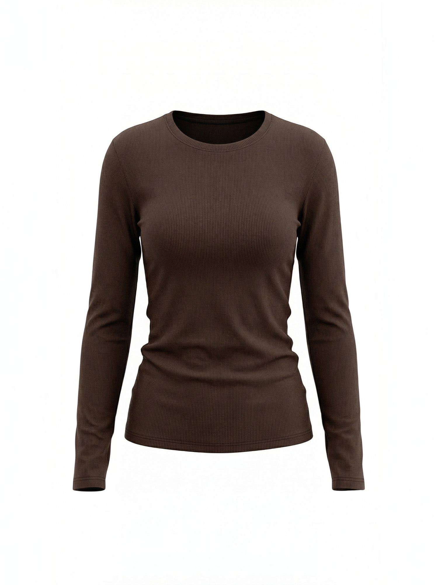 Classic Ribbed Long Sleeve Top