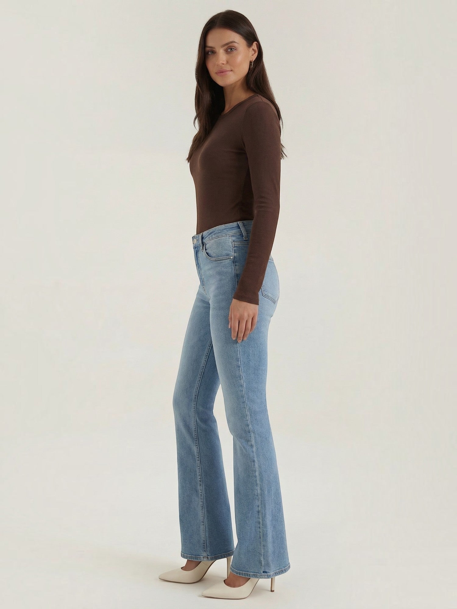 Classic Ribbed Long Sleeve Top