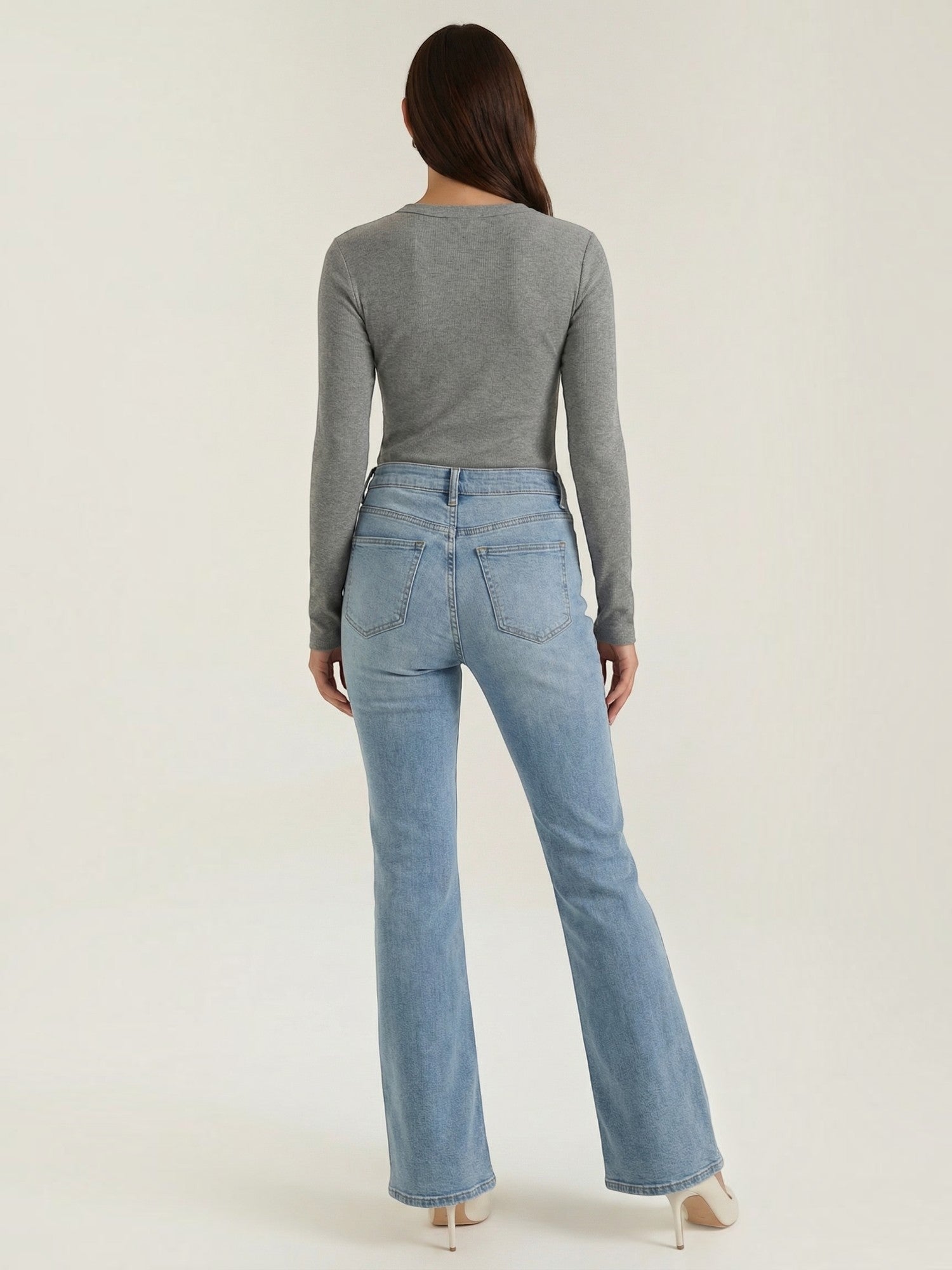 Classic Ribbed Long Sleeve Top