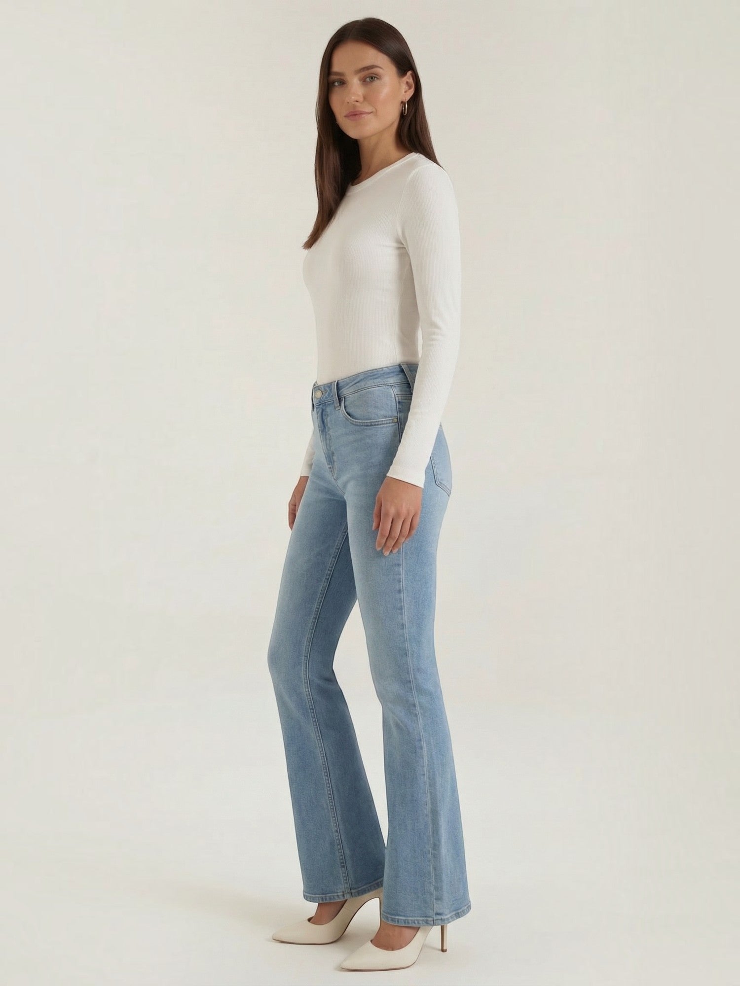 Classic Ribbed Long Sleeve Top