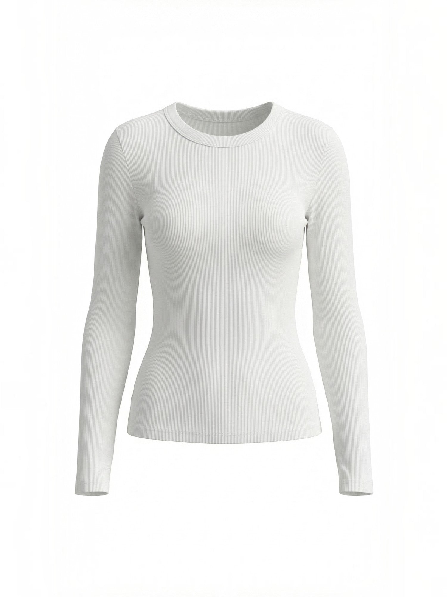 Classic Ribbed Long Sleeve Top