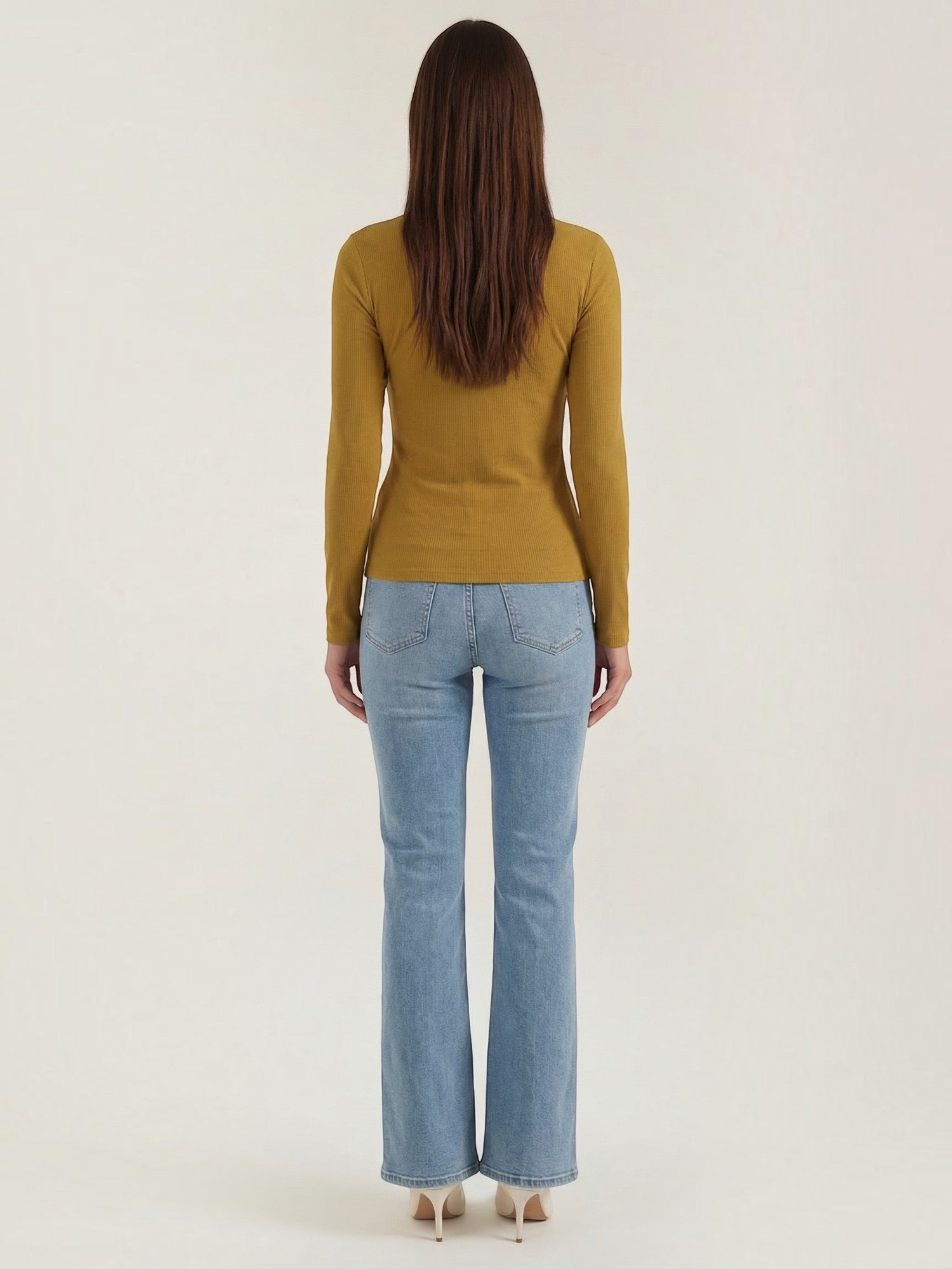 Classic Ribbed Long Sleeve Top