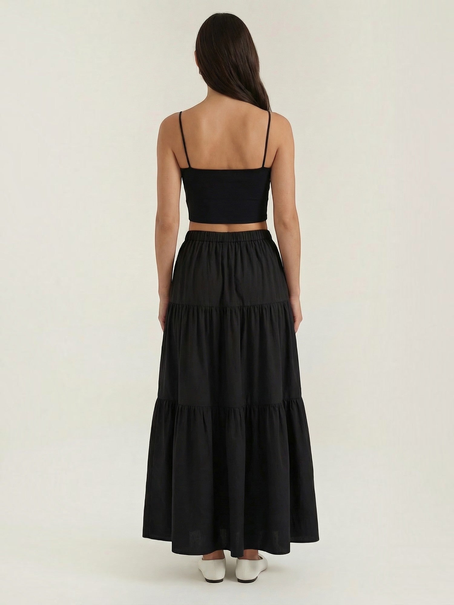 Sweetheart Neck Crop Top