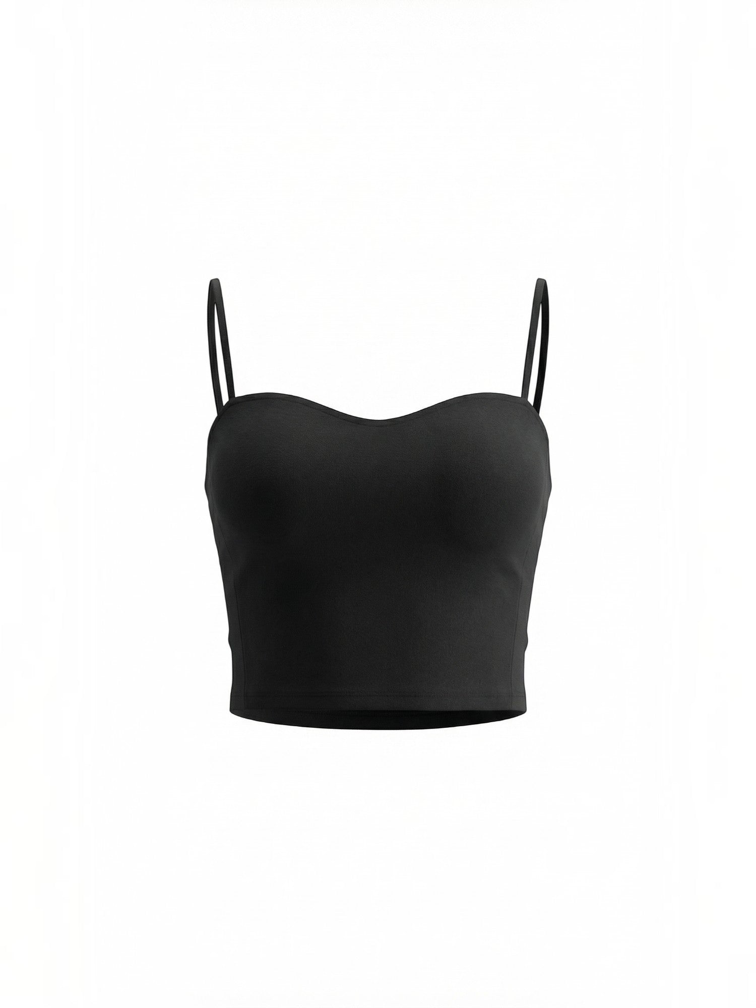 Sweetheart Neck Crop Top