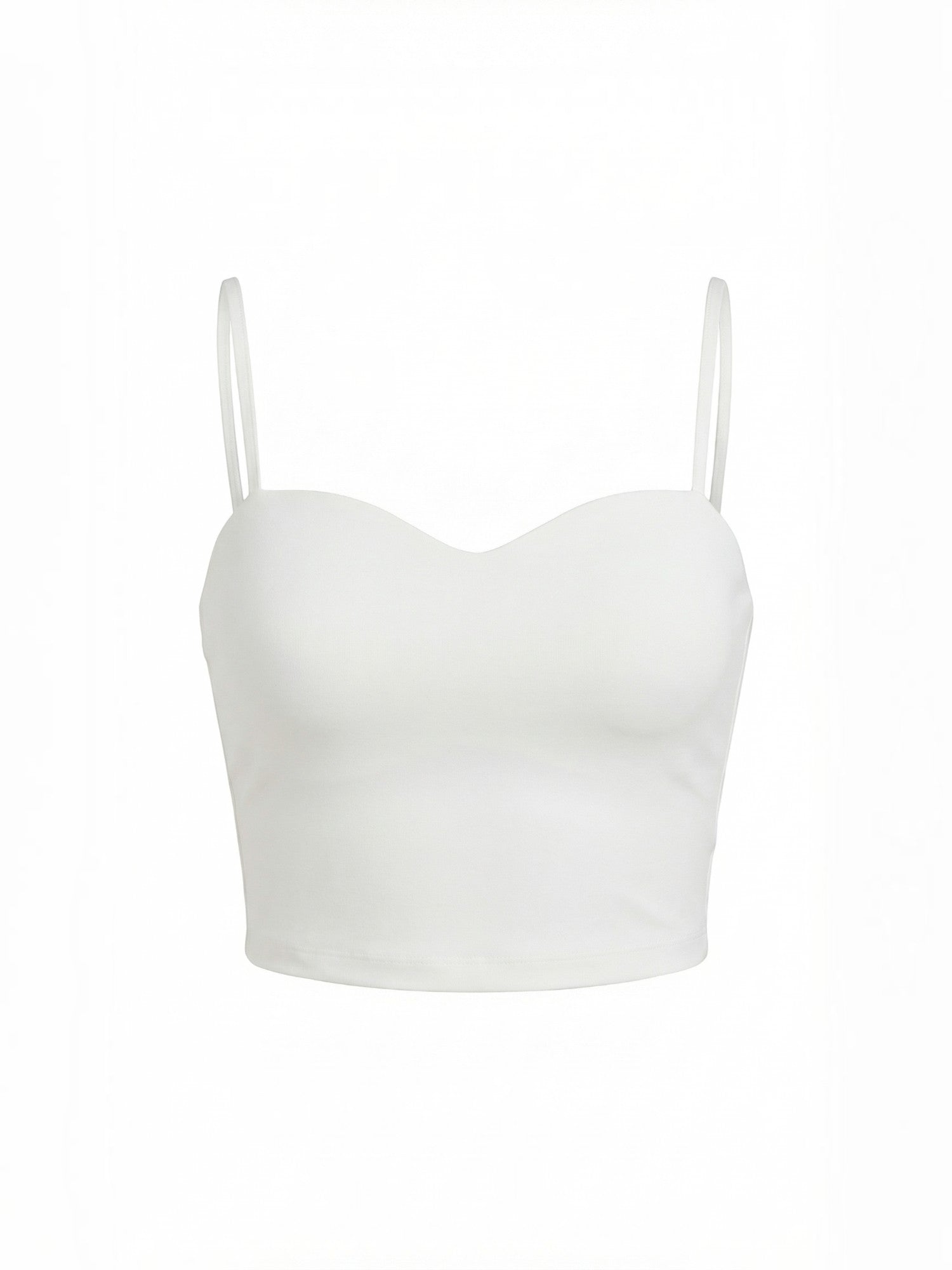 Sweetheart Neck Crop Top