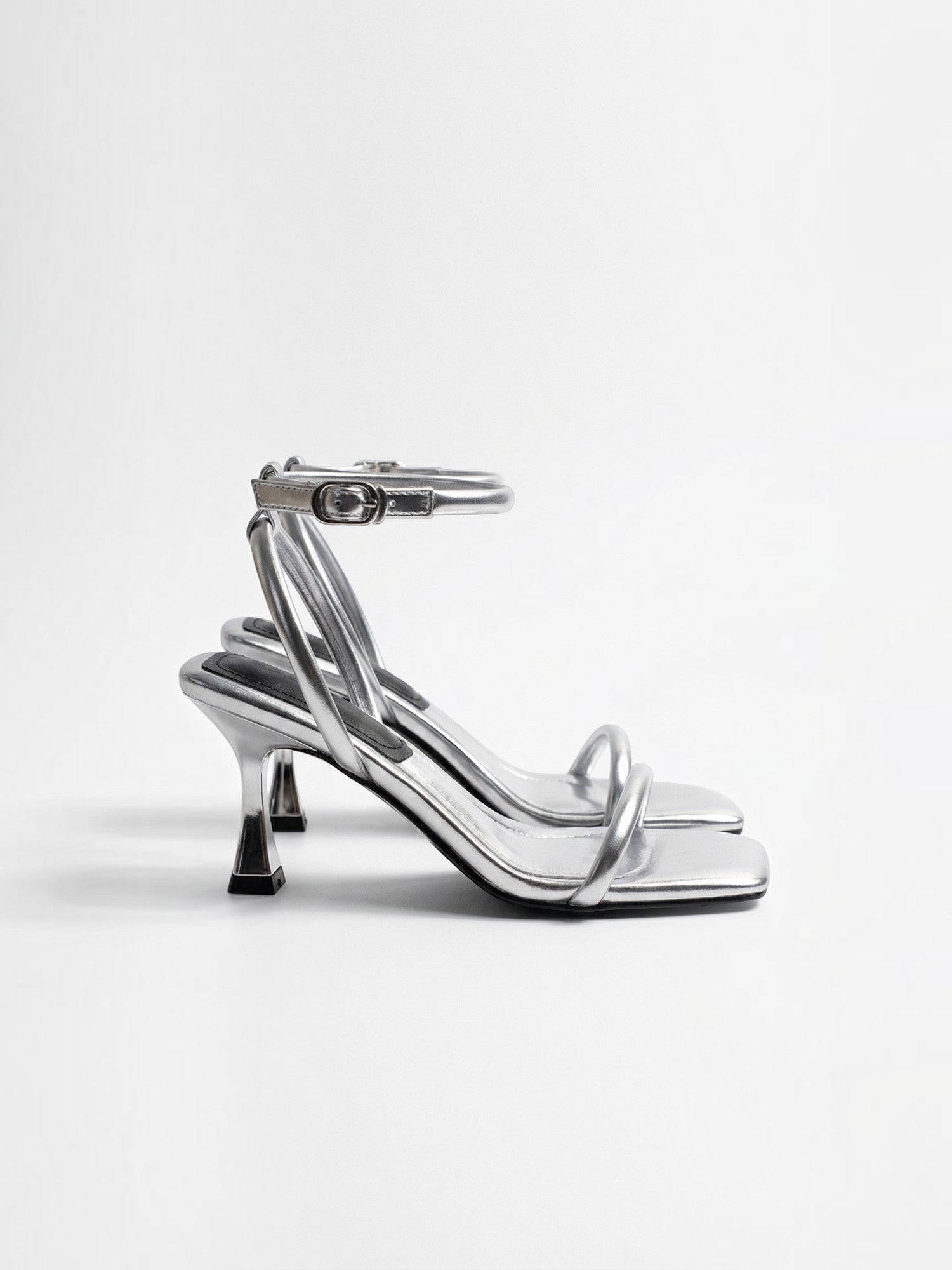Ankle Strap Heeled Sandals